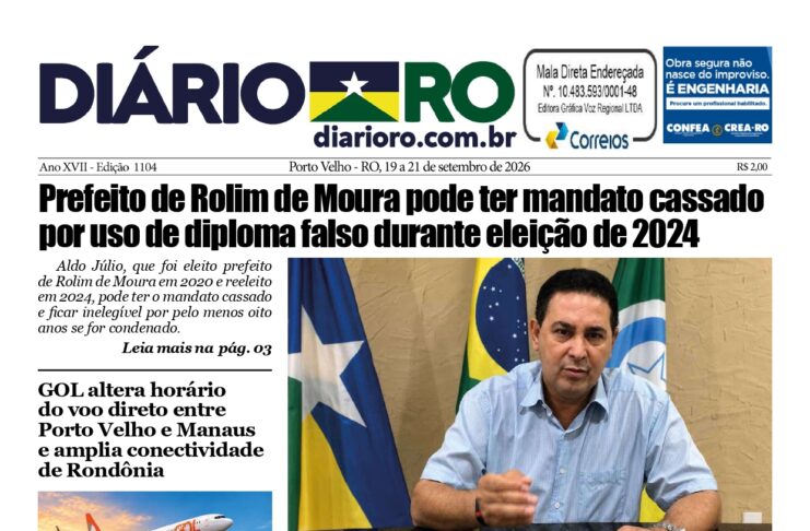 EDIÇÃO 1104 – 19 A 21/09/2026