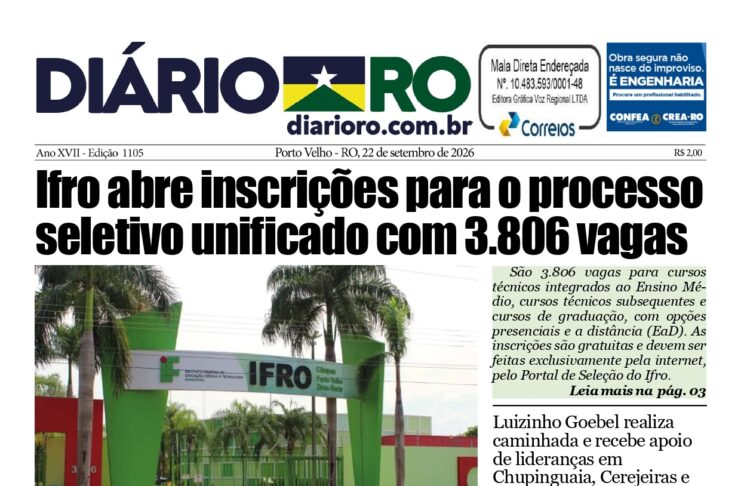EDIÇÃo 1105 – 22/09/2026