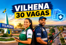Concurso em Vilhena – RO oferece 30 vagas de nível médio com salário de R$ 3.242,00