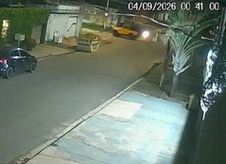 Vídeo mostra acadêmica que admitiu ter bebido atropelando motociclista que morreu em Porto Velho