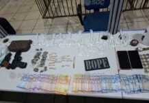 BOPE prende dois suspeitos e apreende 160 porções de drogas em Porto Velho