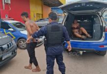 Casal é preso após furto em depósito na Zona Sul de Porto Velho