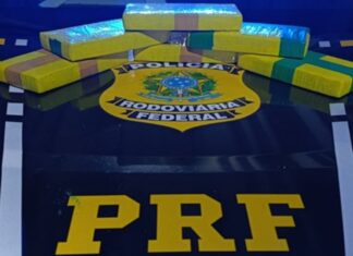 Agentes federais apreendem cocaína escondida em veículo na 364