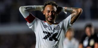 Neymar lamenta eliminação do Santos após provocar torcida do Atlético-MG