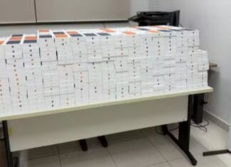 Mulher é presa em Roraima com 1,2 mil iPhones suspeitos de terem vindo da Guiana