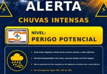 Ji-Paraná entra em alerta amarelo para possibilidade de tempestades nesta terça-feira