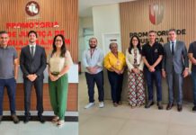 Procurador-Geral de Justiça realiza visitas institucionais em Nova Mamoré e Guajará-Mirim