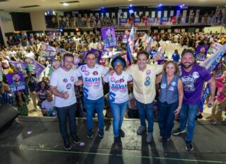 Silvia intensifica mobilização na capital, com apoio de Léo Moraes