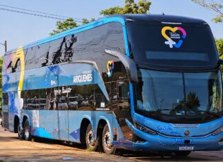 Ônibus leito viabilizado por emenda de Delegado Camargo inicia atendimento a pacientes de Ariquemes