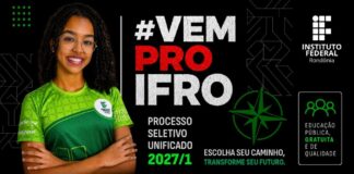 IFRO prorroga inscrições para 2 mil vagas em cursos técnicos gratuitos em Rondônia