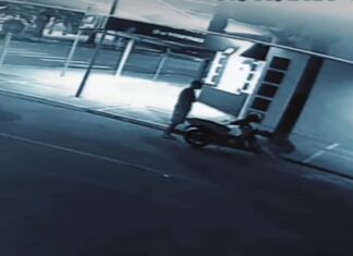 Ladrão é flagrado por vítima tentando furtar motocicleta