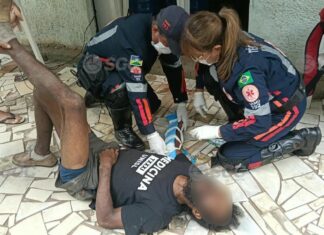 Vídeo: Homem de 50 anos é espancado com pedaços de madeira após ser acusado de furto em Porto Velho