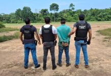 Polícia Civil prende suspeito de tentar matar vítima com golpes de facão durante assalto a residência