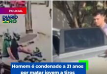 Homem é condenado a 21 anos por matar jovem a tiros na frente da namorada em Porto Velho