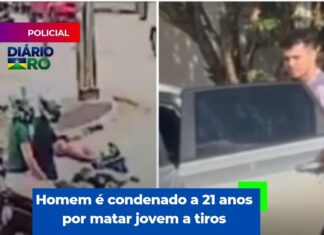 Homem é condenado a 21 anos por matar jovem a tiros na frente da namorada em Porto Velho