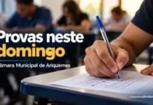 Concurso da Câmara de Ariquemes terá provas neste domingo, 11/10