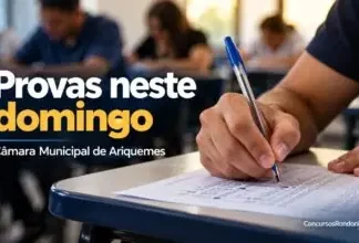 Concurso da Câmara de Ariquemes terá provas neste domingo, 11/10